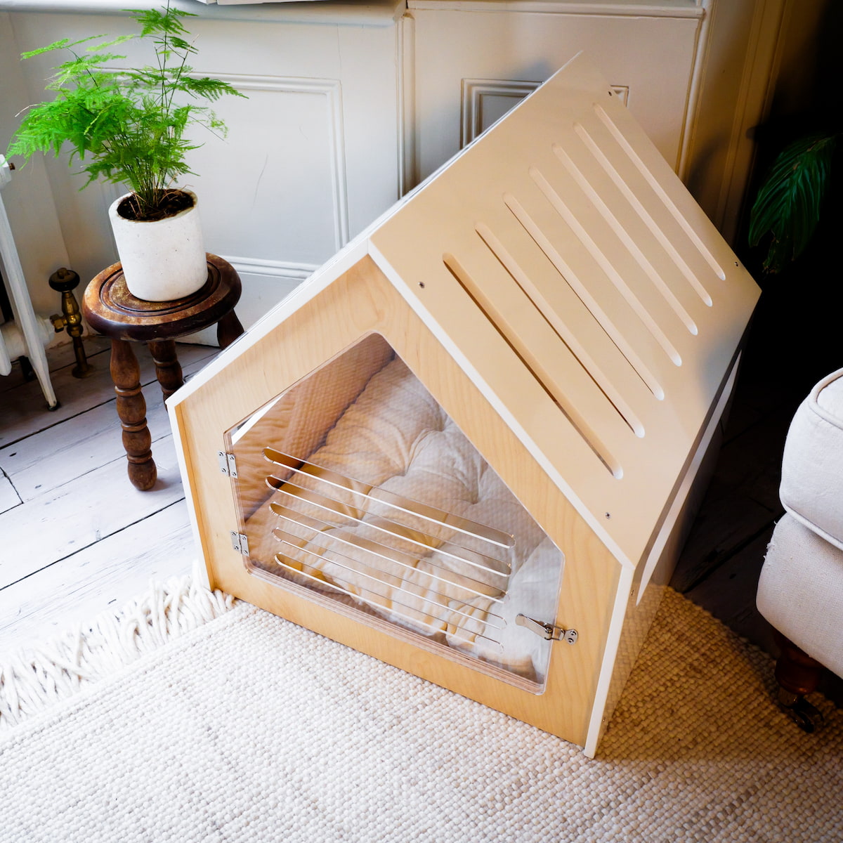 Luxury Dog House 'Classic White'