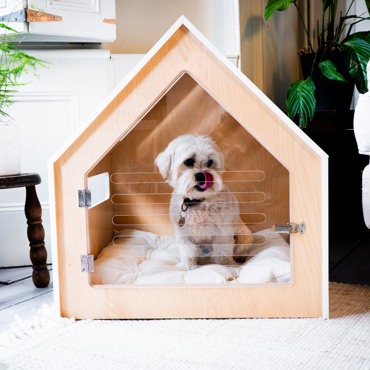 Luxury Dog House 'Classic White'