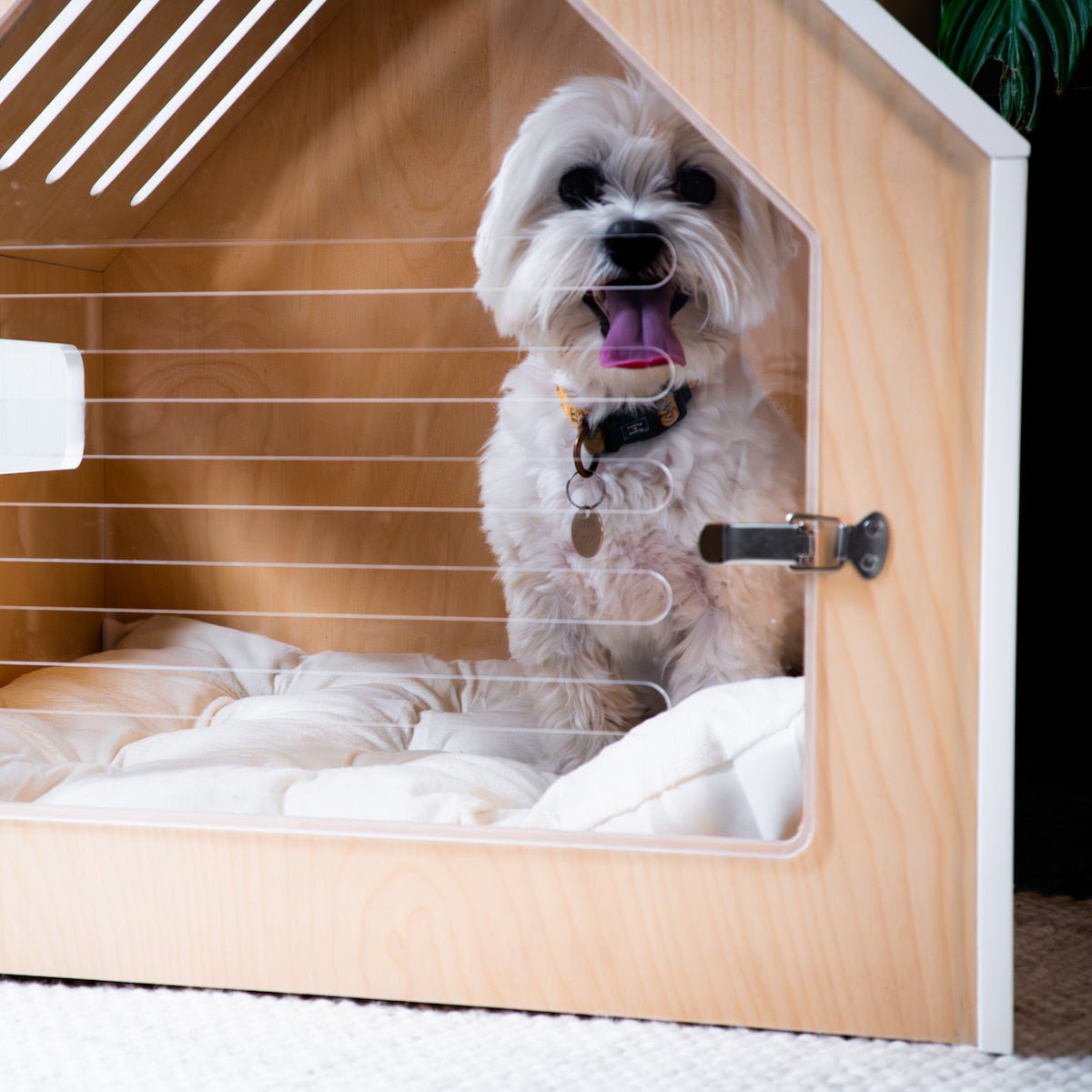 Luxury Dog House 'Classic White'