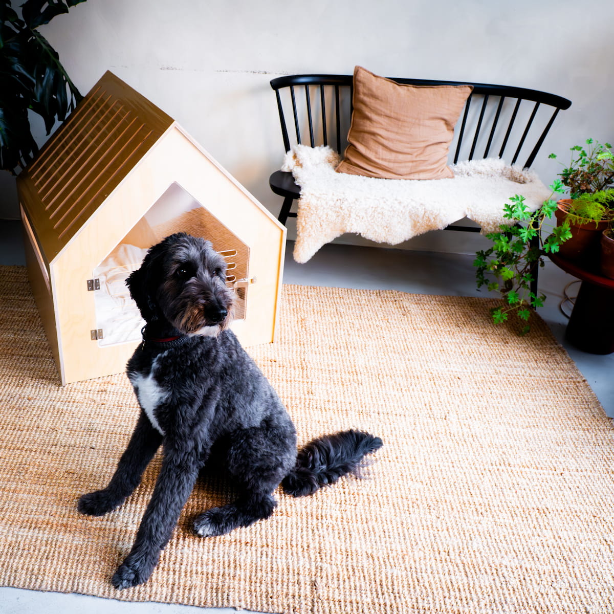 Luxury Dog House 'Classic Natural'