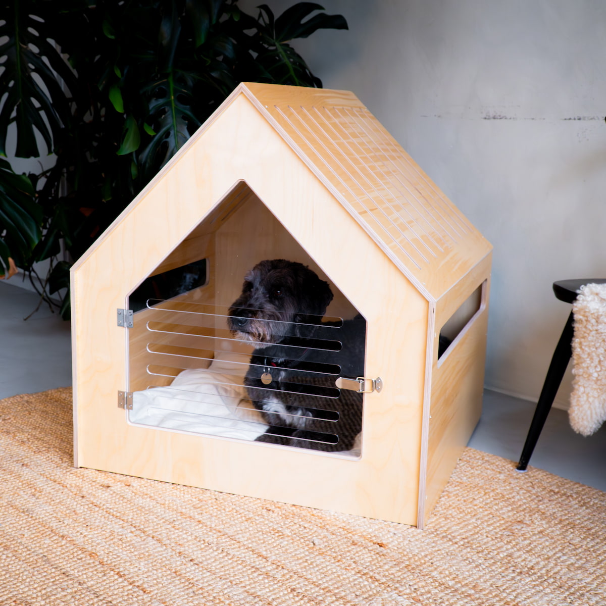 Luxury Dog House 'Classic Natural'