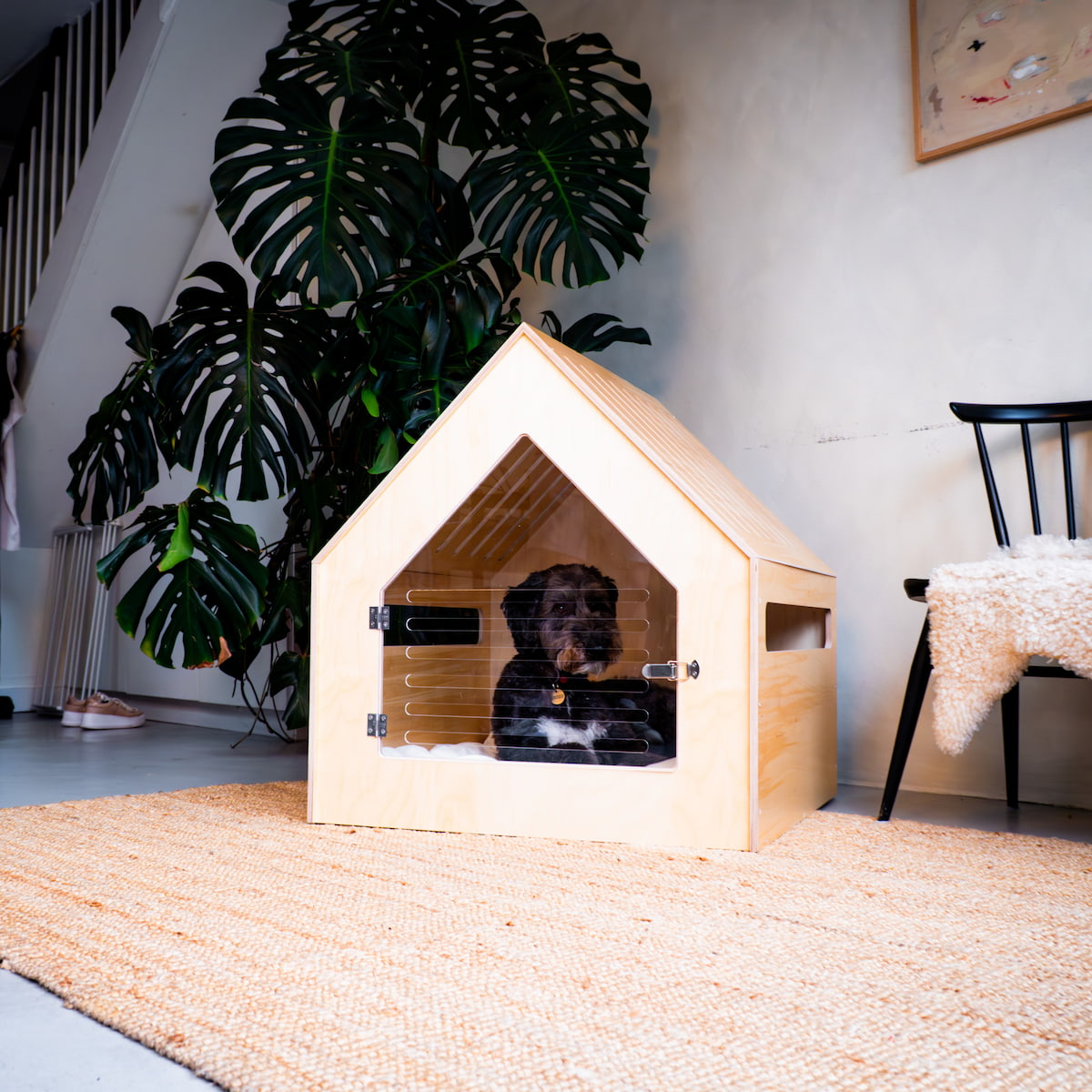 Luxury Dog House 'Classic Natural'