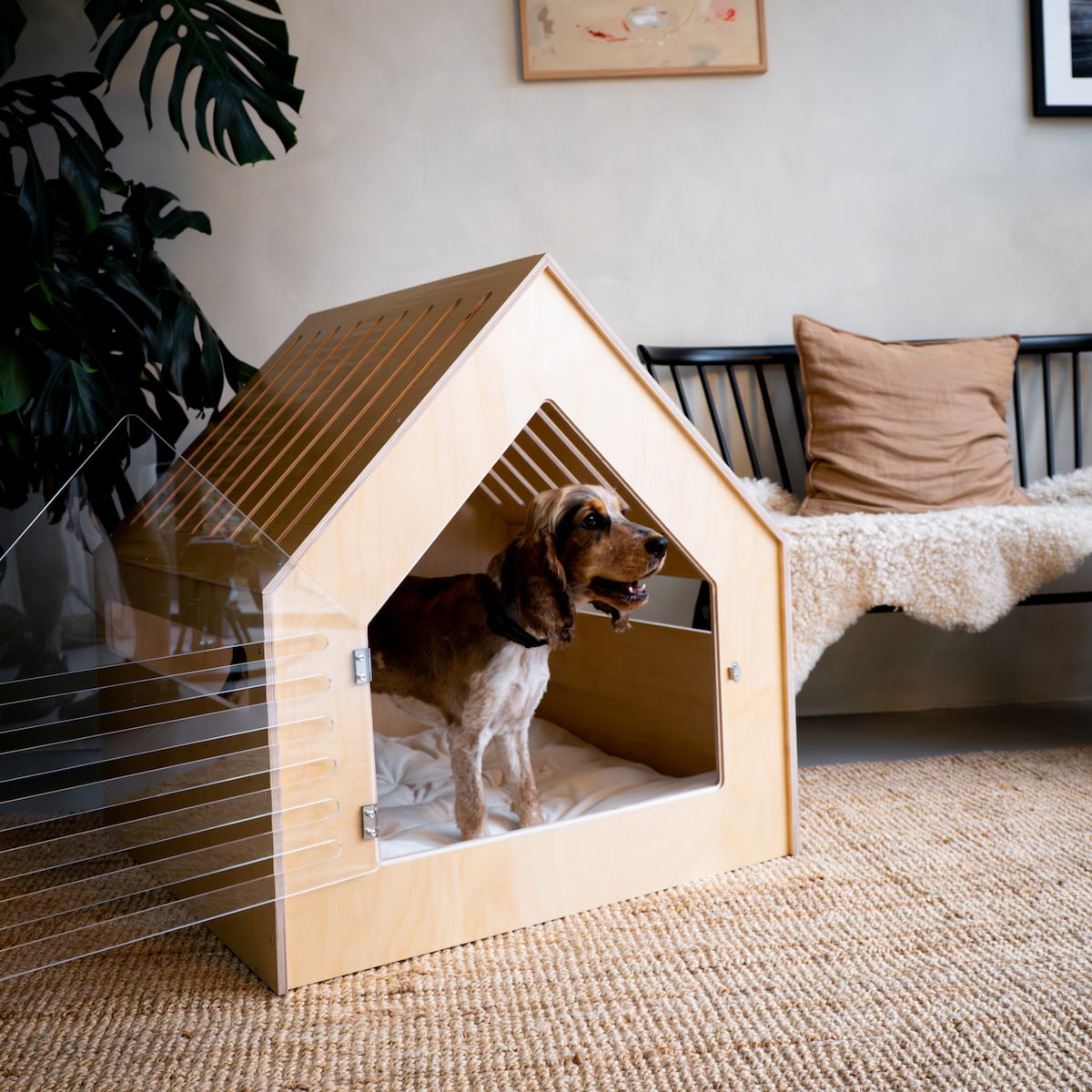 Luxury Dog House 'Classic Natural'