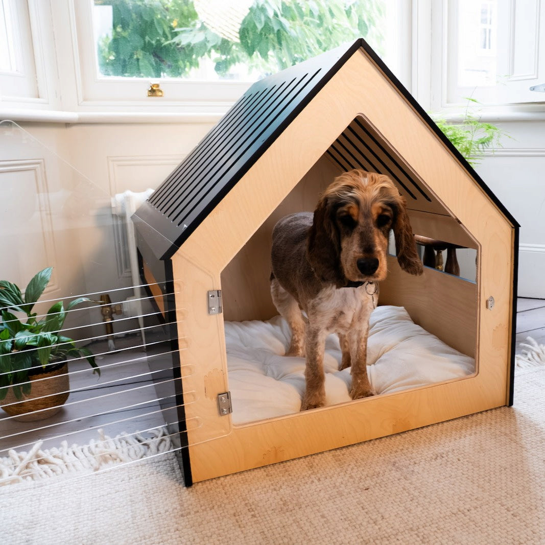 Luxury Dog House 'Classic Black'