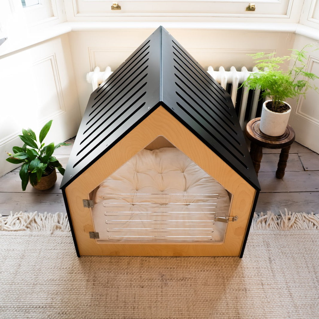 Luxury Dog House 'Classic Black'