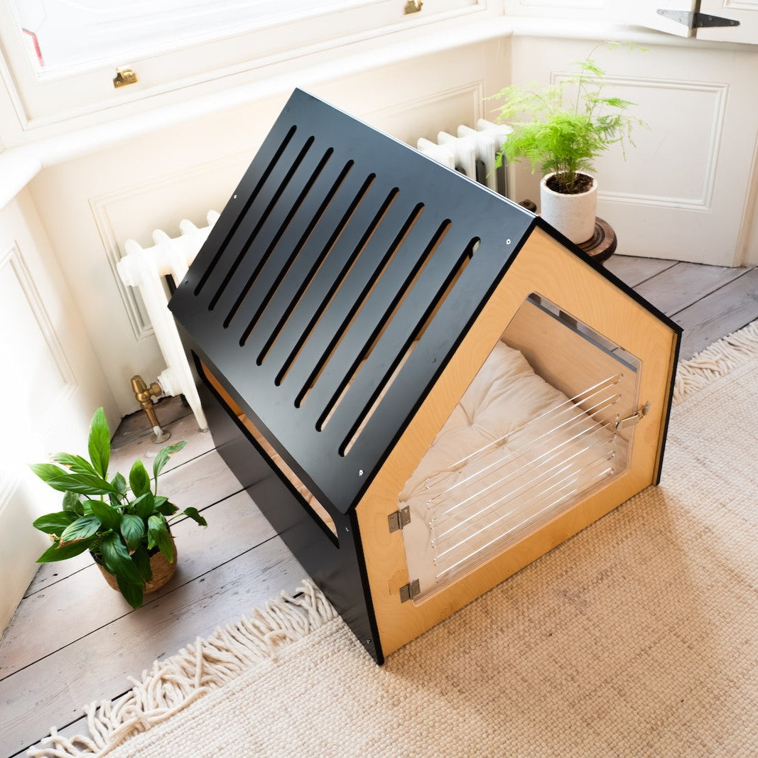 Luxury Dog House 'Classic Black'