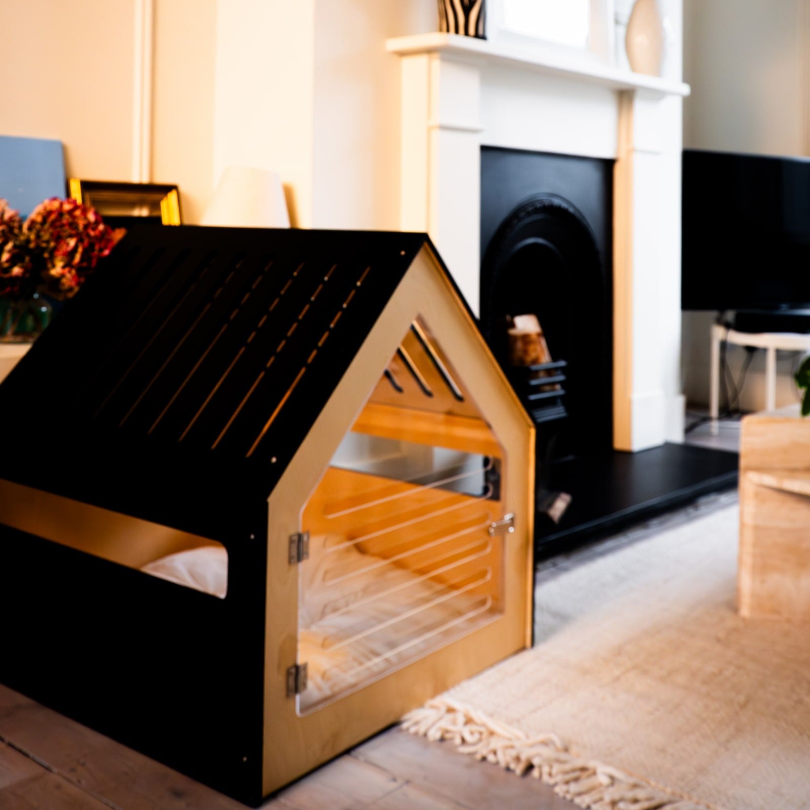 Luxury Dog House 'Classic Black'